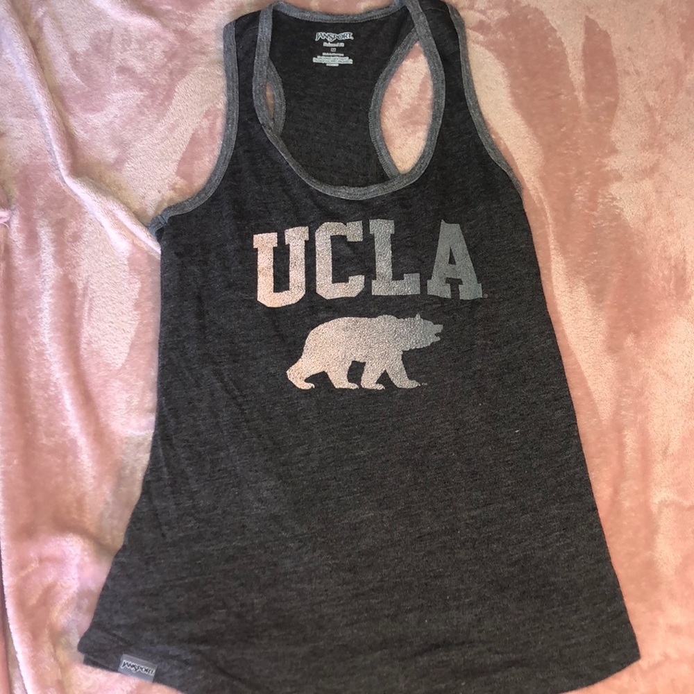 UCLA racerback, relaxed fit tank top